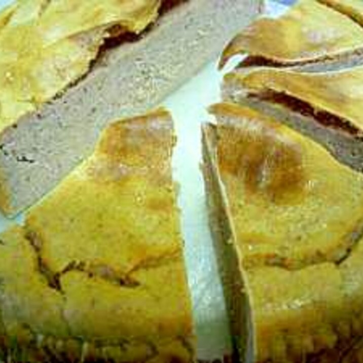 ミキサーで 紫いもチーズケーキ ヘルシー豆乳入り レシピ 作り方 By ミスチバス 楽天レシピ